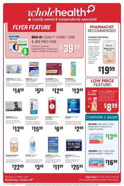 Wholehealth Pharmacy Flyer