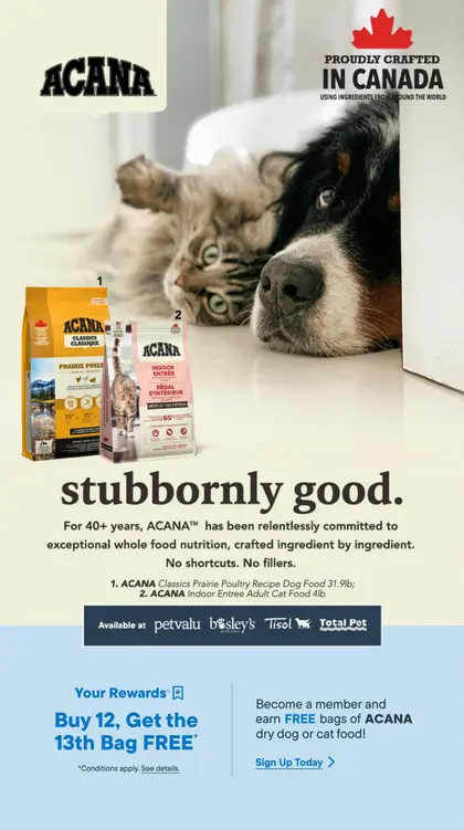 Pet Valu Acana