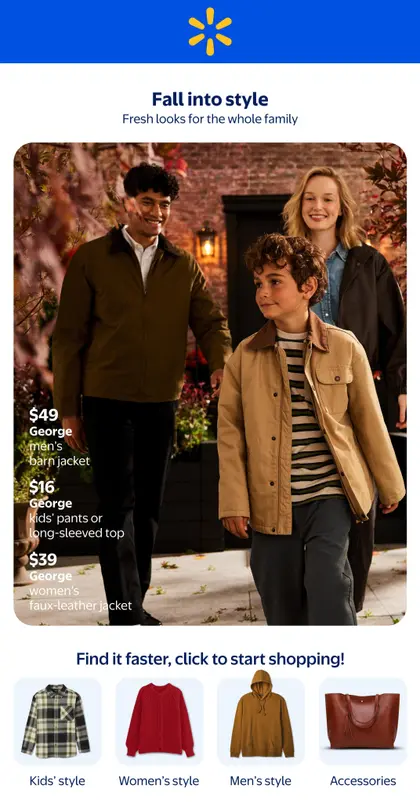 Walmart Fall into Style