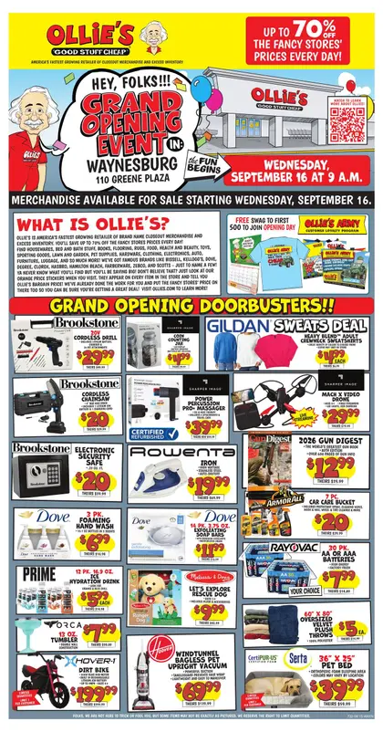 Ollie's Bargain Outlet Current Flyer