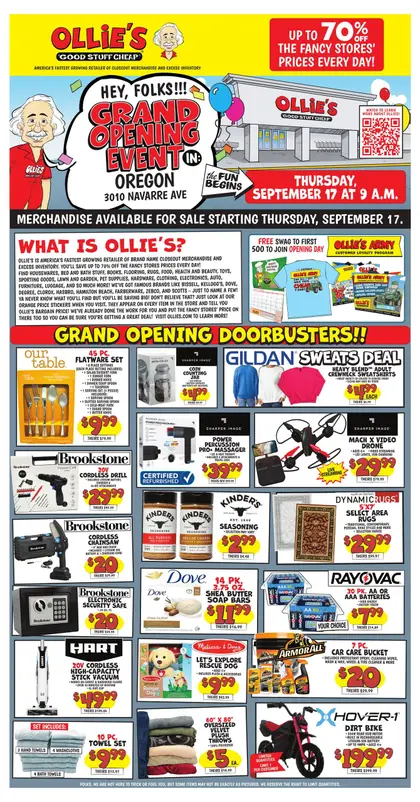 Ollie's Bargain Outlet Current Flyer