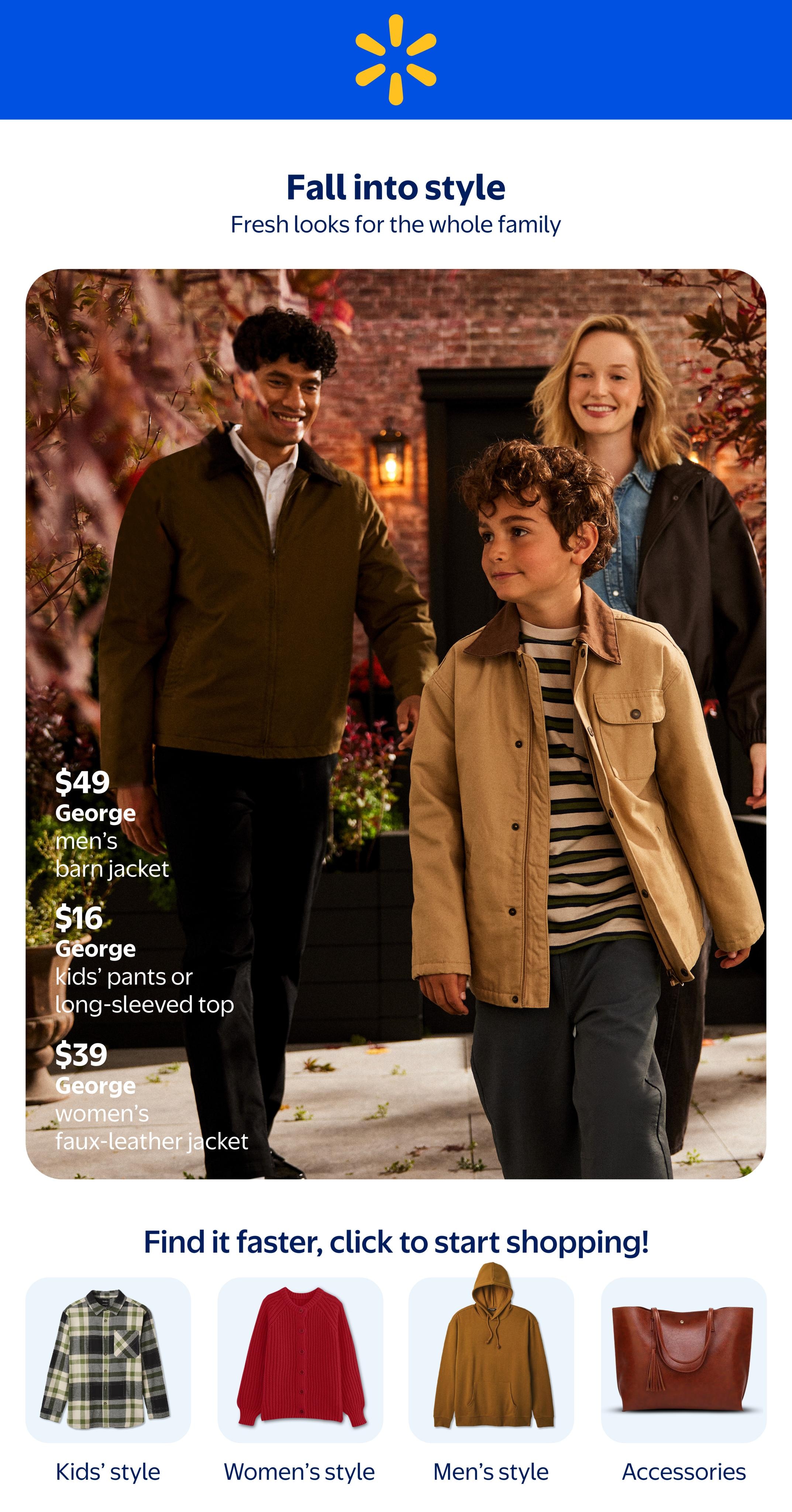Walmart flyer page 1