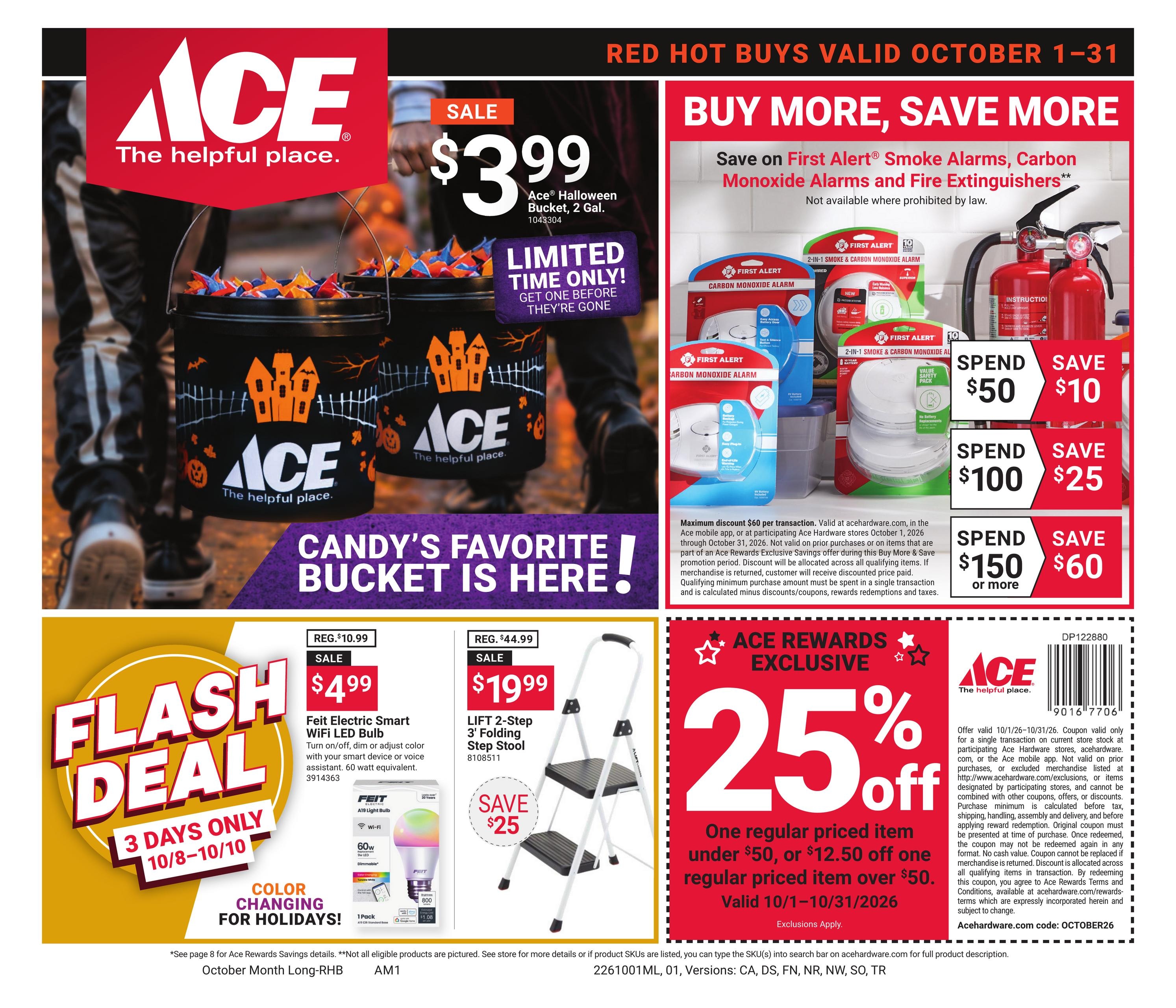 Ace Hardware weekly ad page 1