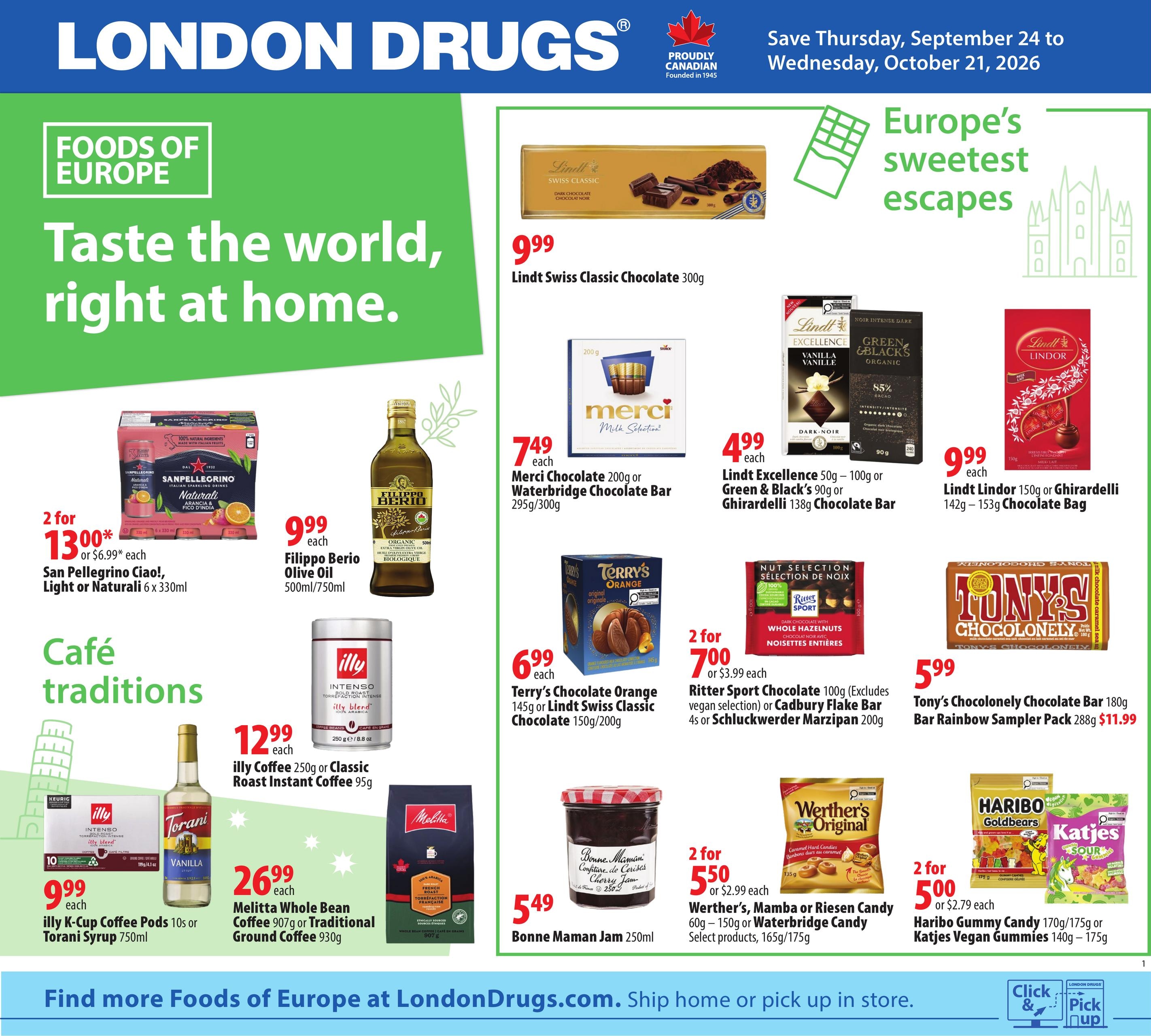 London Drugs flyer page 1