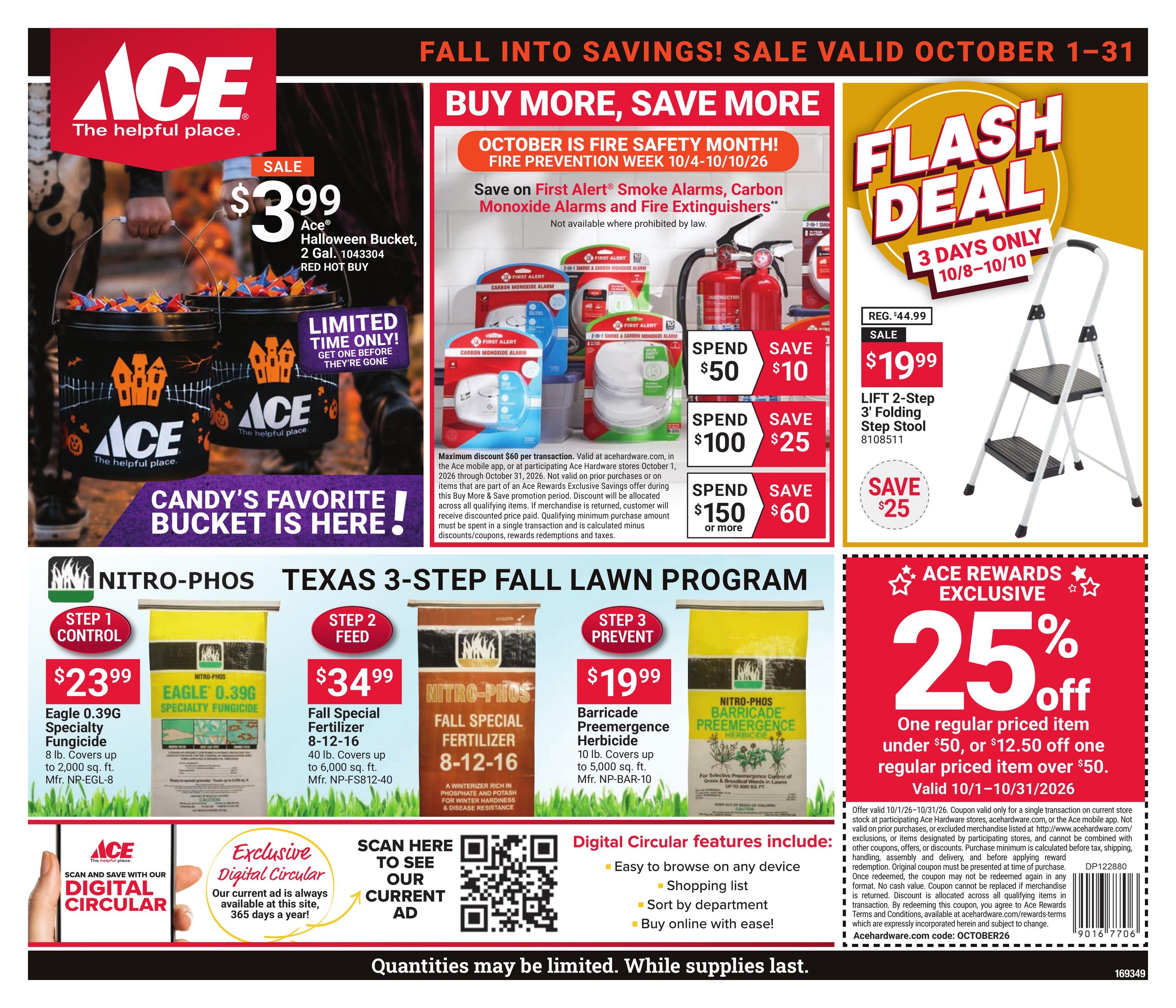 Ace Hardware weekly ad page 1