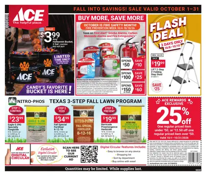 Ace Hardware Fall Into Savings