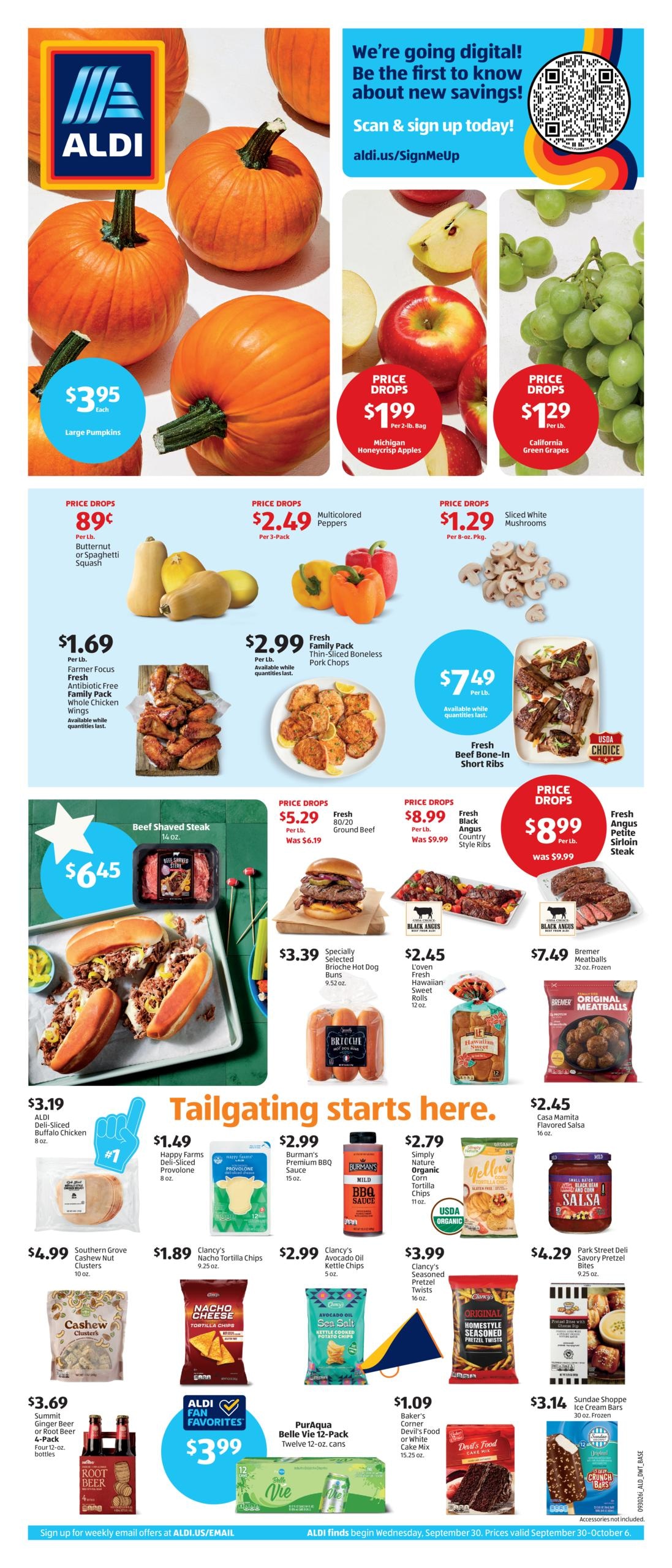 ALDI weekly ad page 1