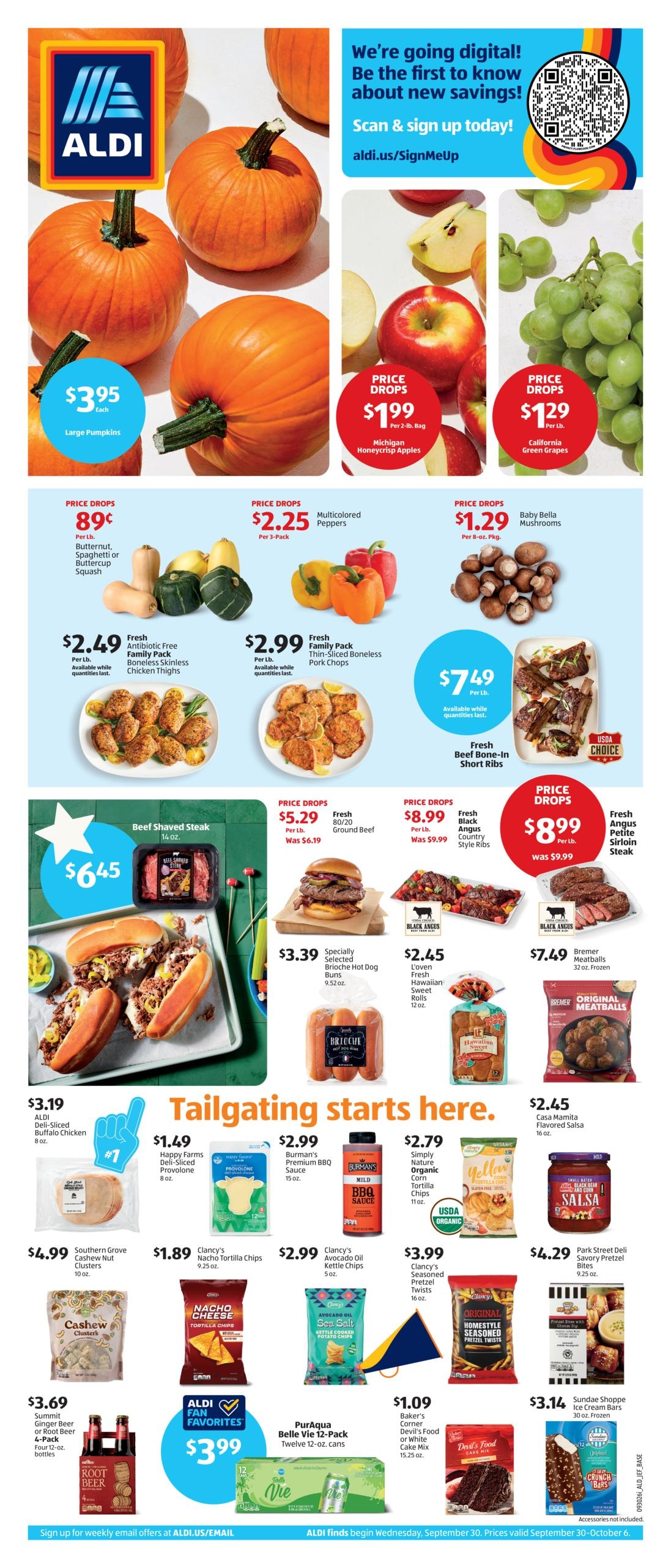 ALDI weekly ad page 1