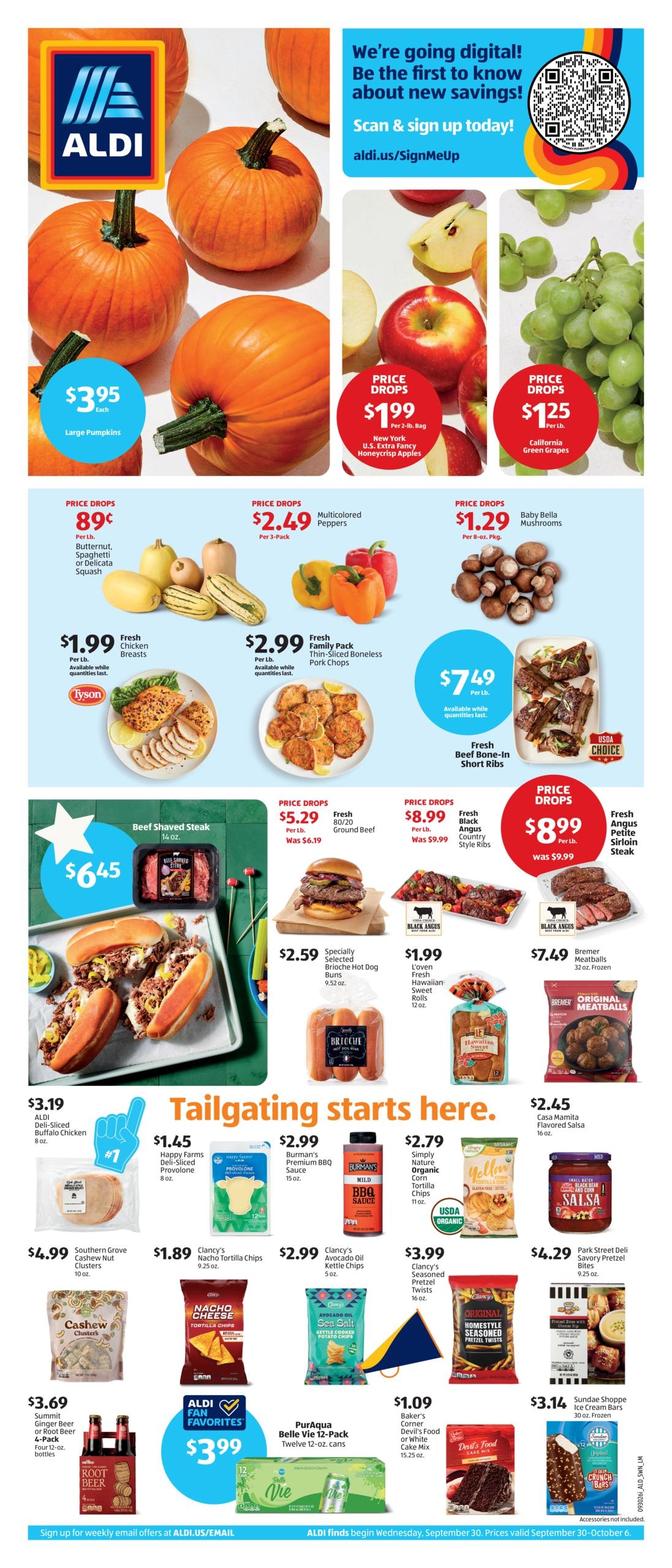 ALDI weekly ad page 1