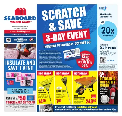Timber Mart weeklyflyer