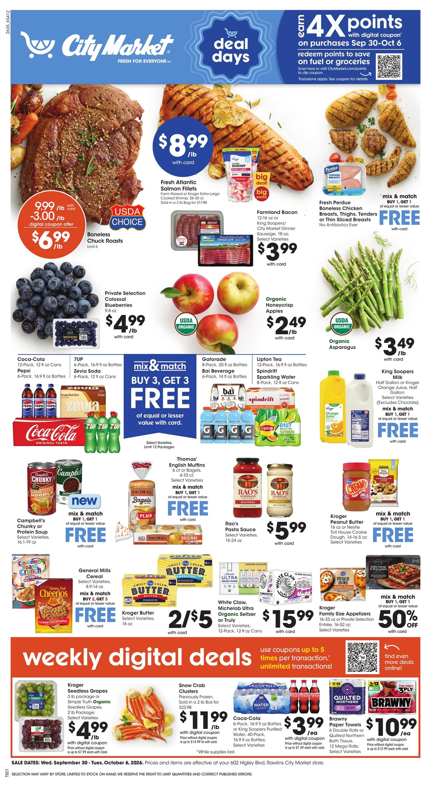 City Market weekly ad page 1