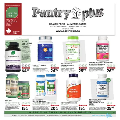 Pantry Plus Foods Flyer