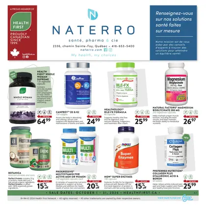 Naterro flyer