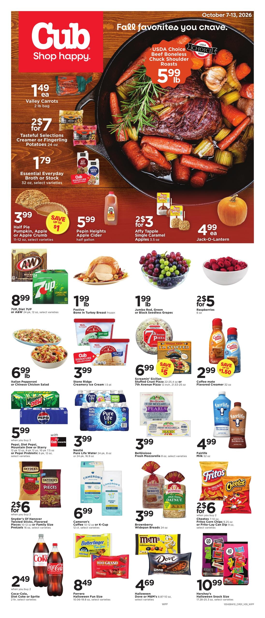 Cub Foods weekly ad page 1