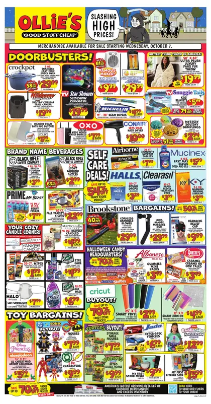 Ollie's Bargain Outlet Current Flyer