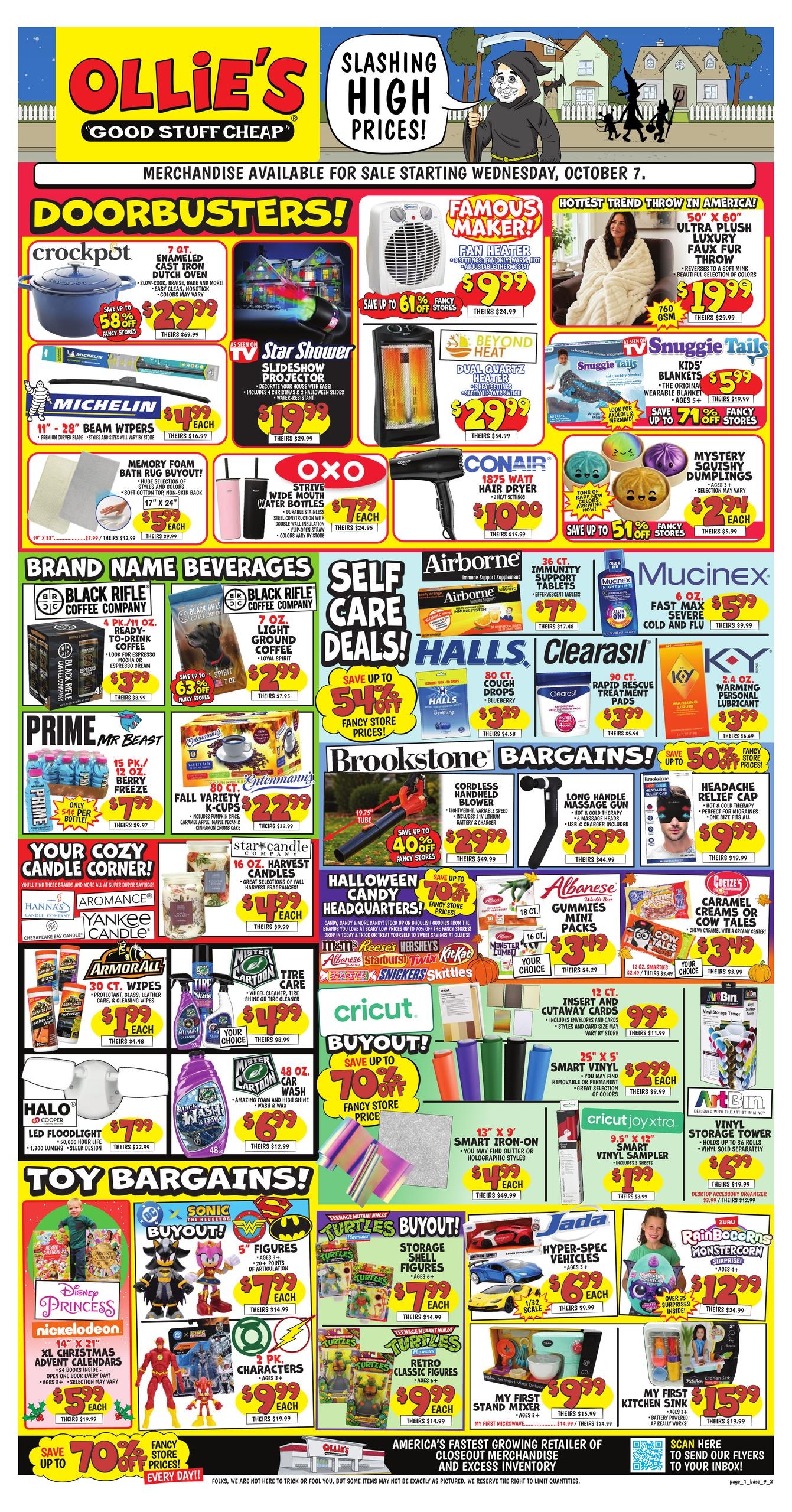 Ollie's Bargain Outlet weekly ad page 1