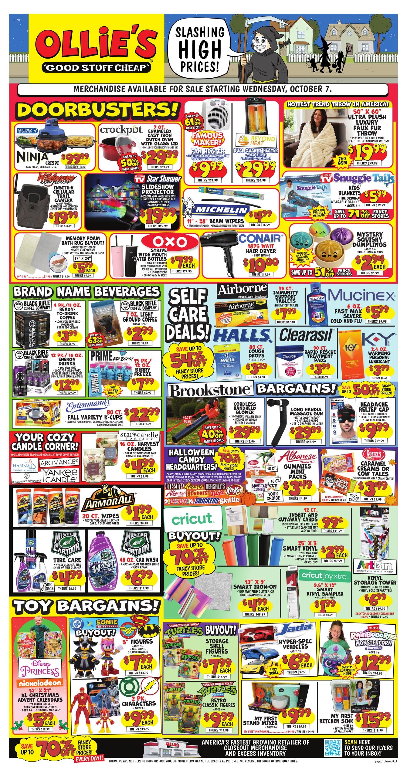 Ollie's Bargain Outlet weekly ad page 1