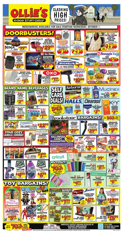 Ollie's Bargain Outlet Current Flyer