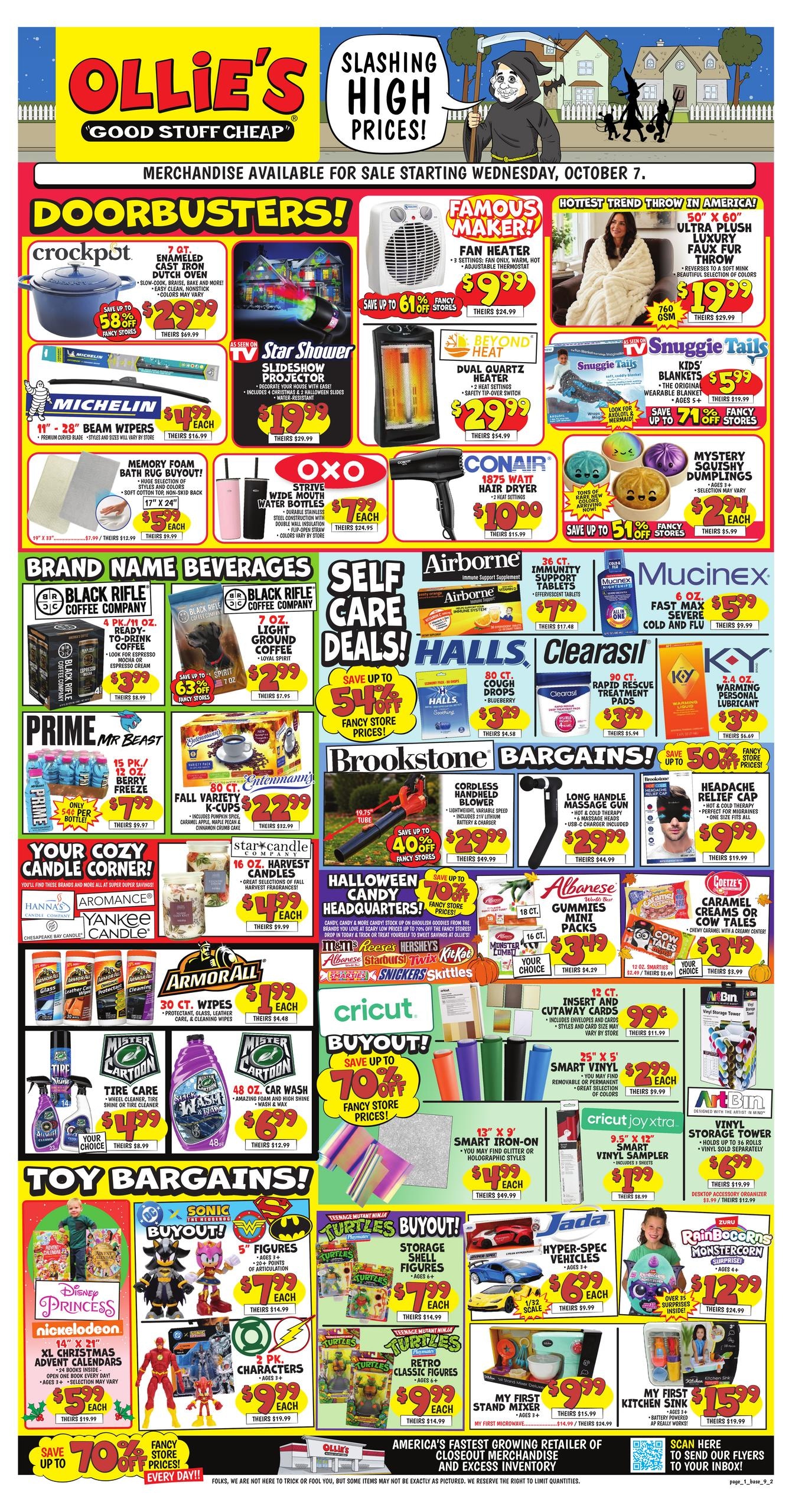 Ollie's Bargain Outlet weekly ad page 1