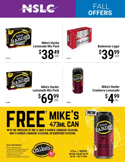 NSLC Monthly