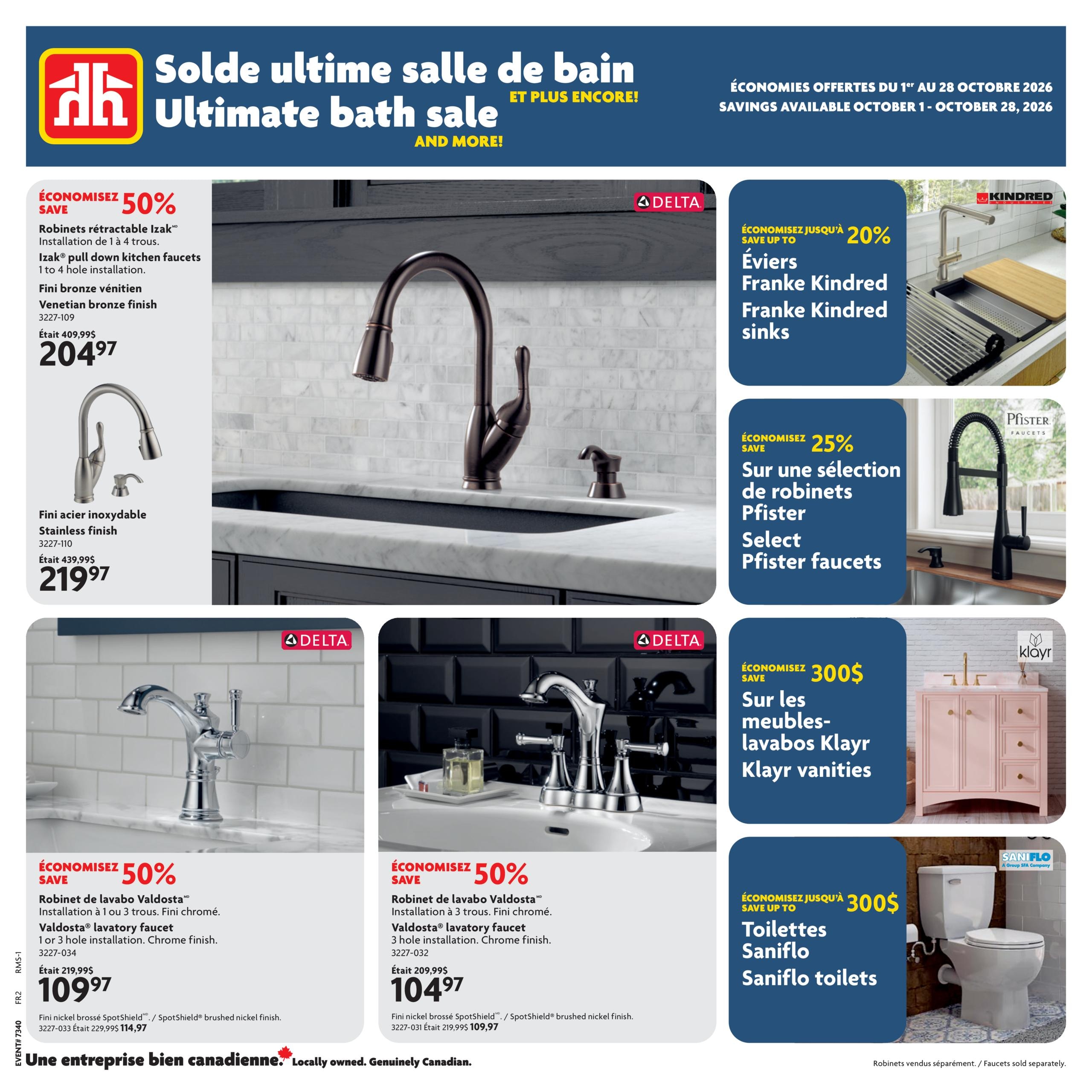 Home Hardware flyer page 1