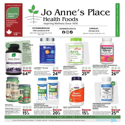 Jo Anne's Place Flyer
