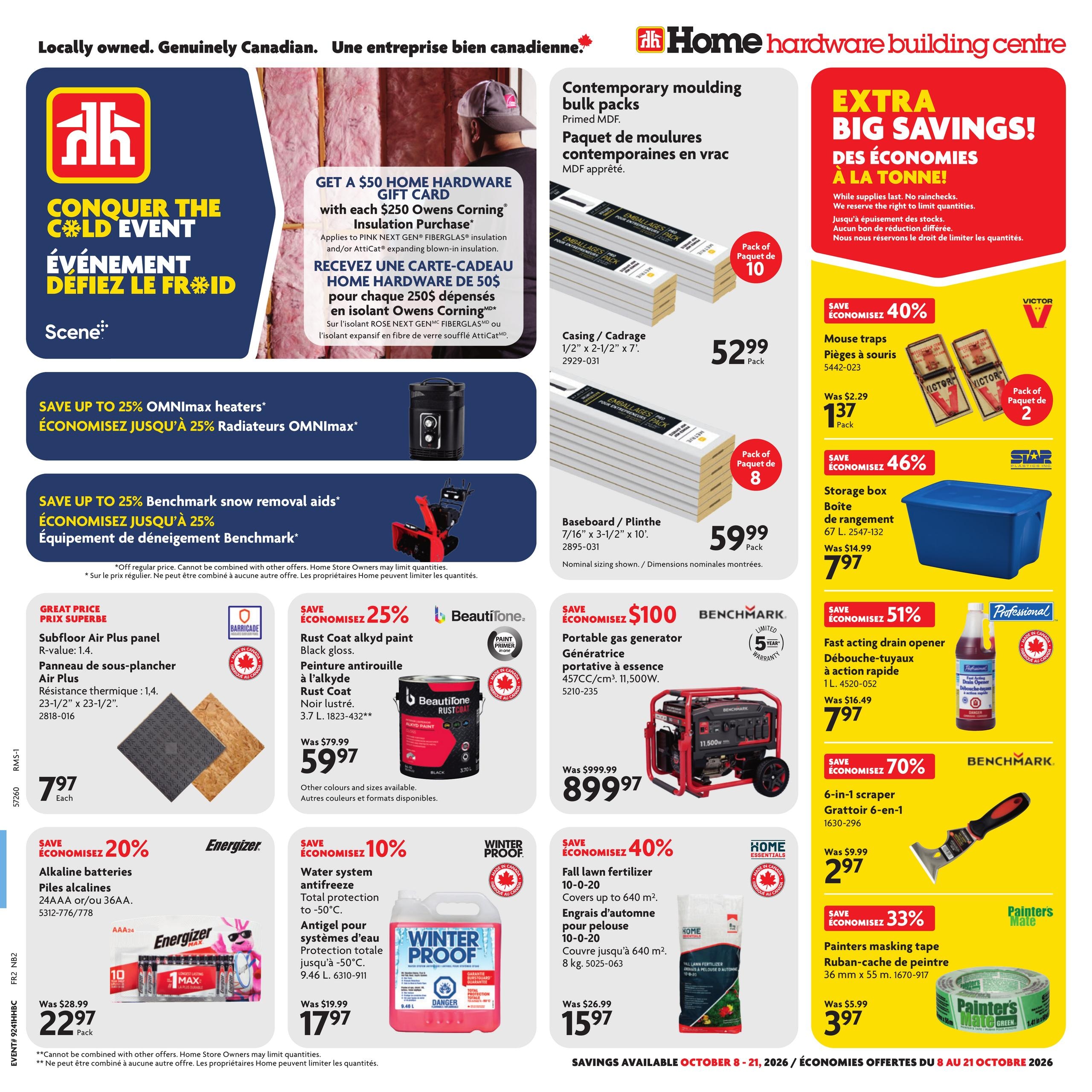 Home Hardware flyer page 1