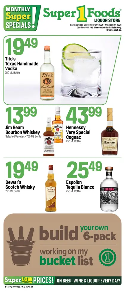 Super 1 Foods & Discount Pharmacy Monthly Ad
