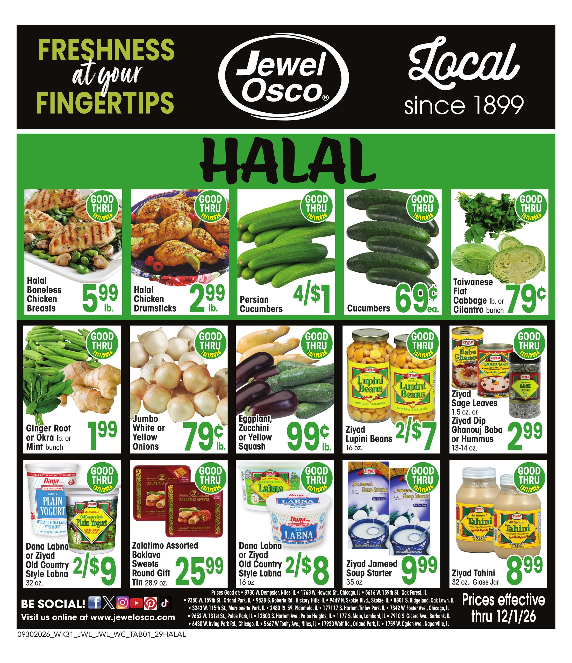 Jewel-Osco weekly ad page 1