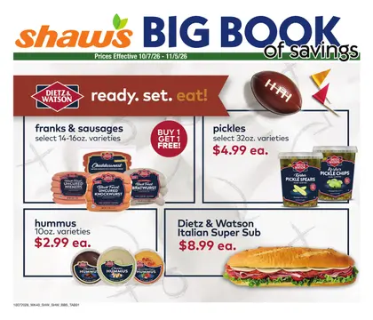 Shaw's Big Book of Savings