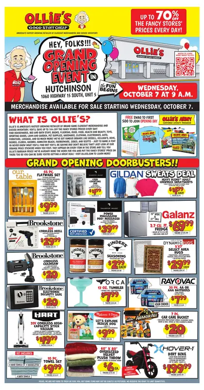 Ollie's Bargain Outlet Hutchinson, MN Grand Opening