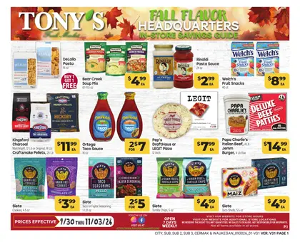 Tony's Fresh Market Weekly Ad