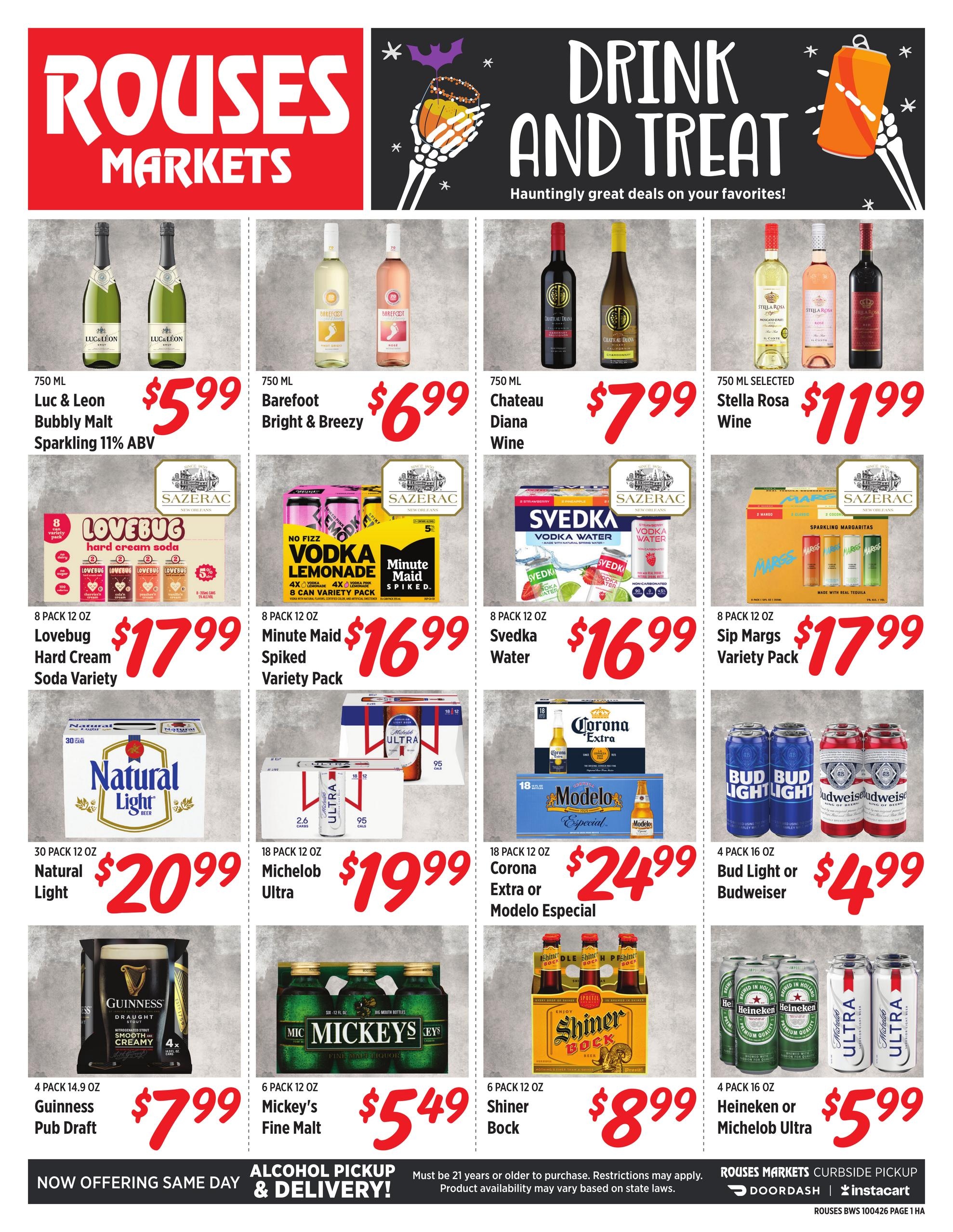 Rouses Supermarkets weekly ad page 1