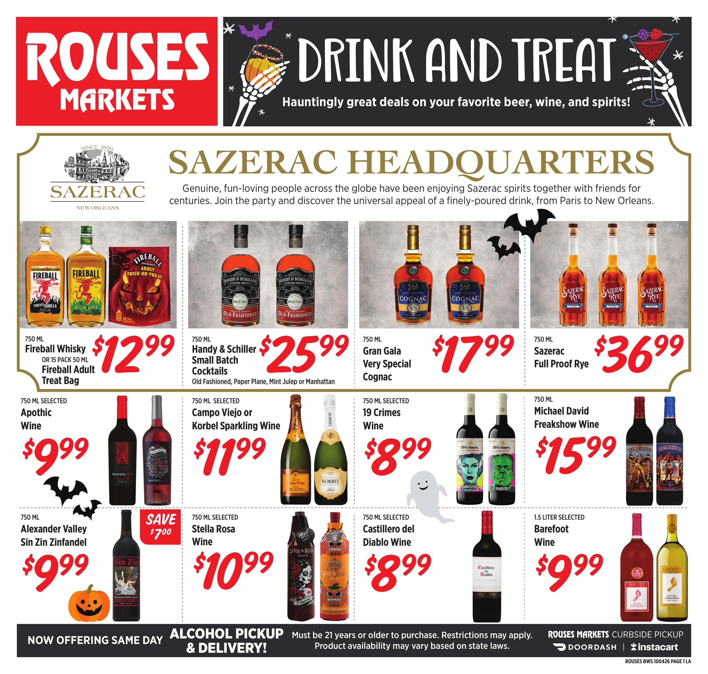 Rouses Supermarkets weekly ad page 1