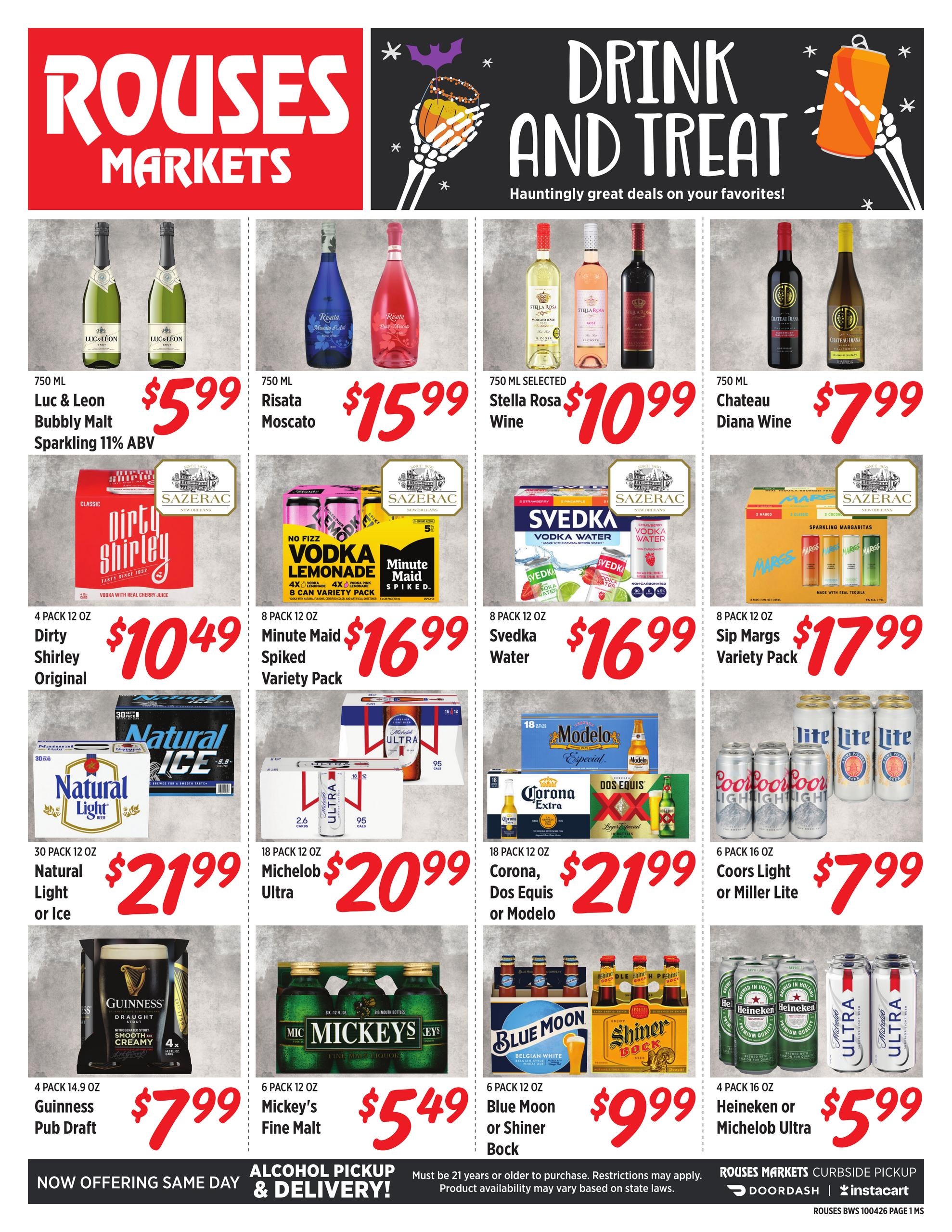 Rouses Supermarkets weekly ad page 1
