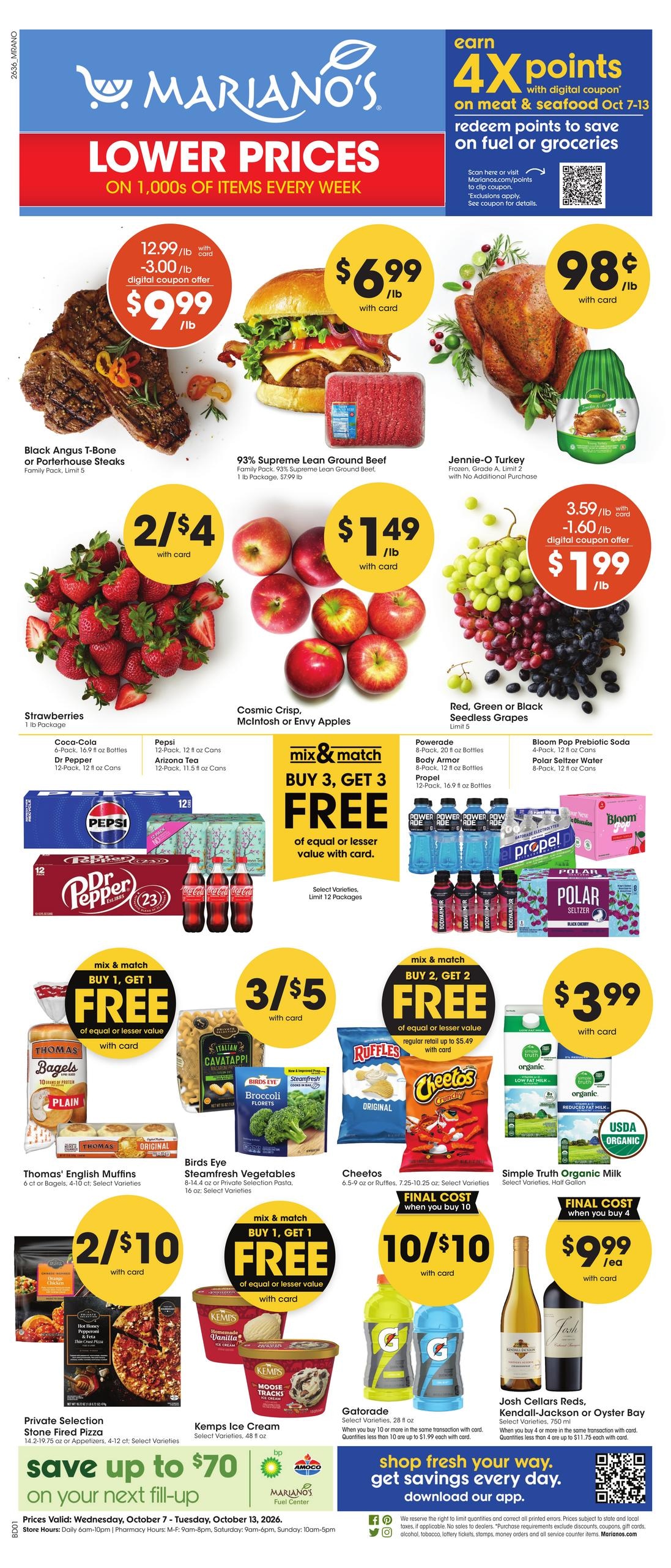 Mariano's weekly ad page 1