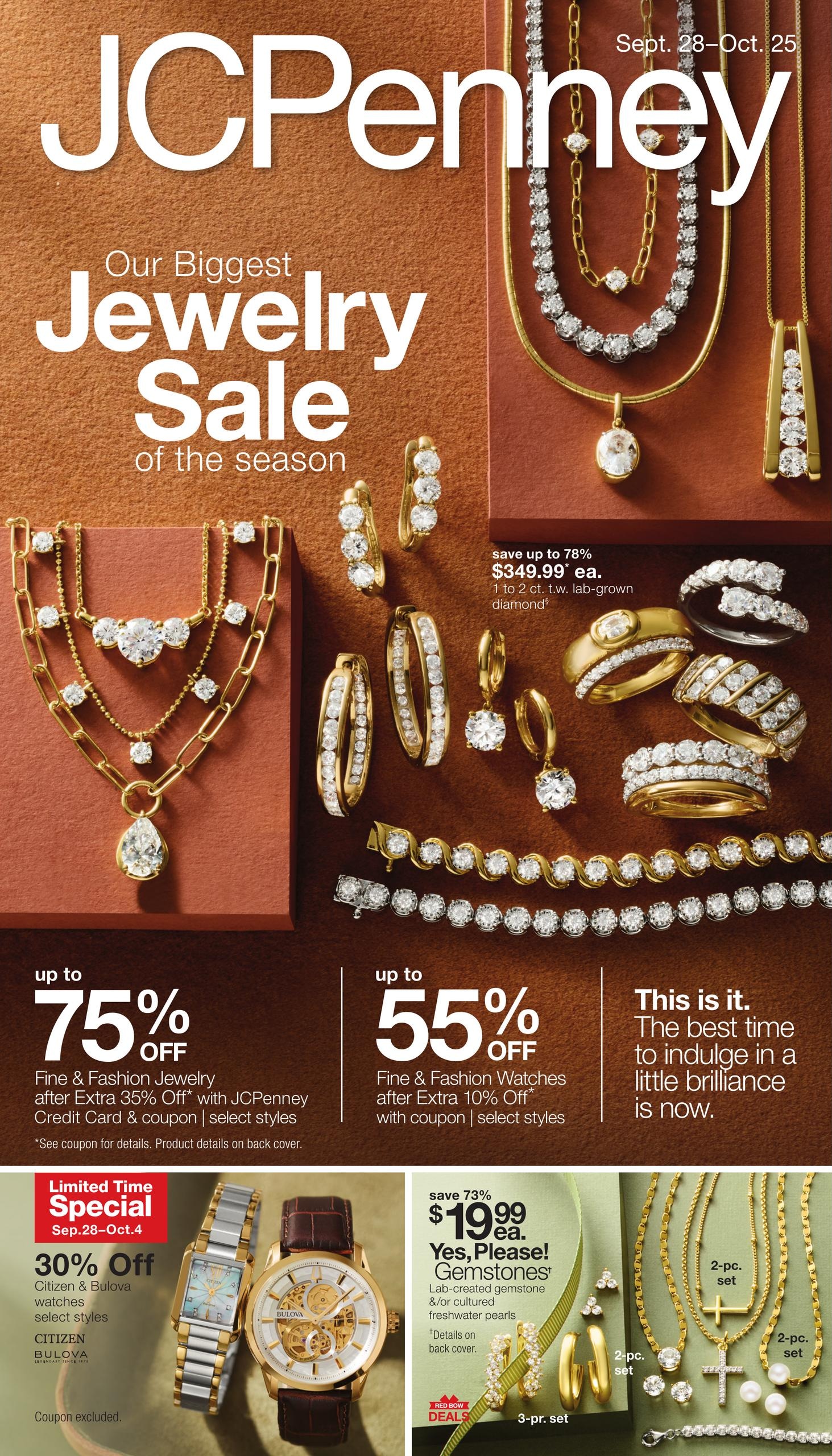 JCPenney weekly ad page 1