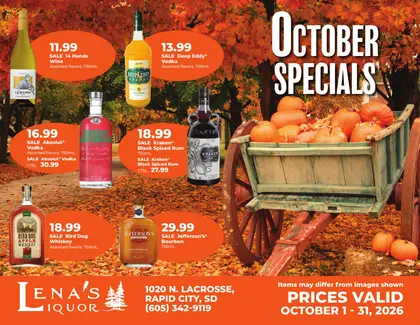 Runnings October Specials