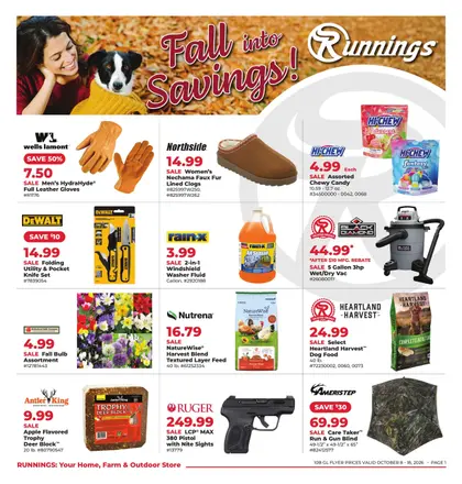 Runnings Fall Into Savings