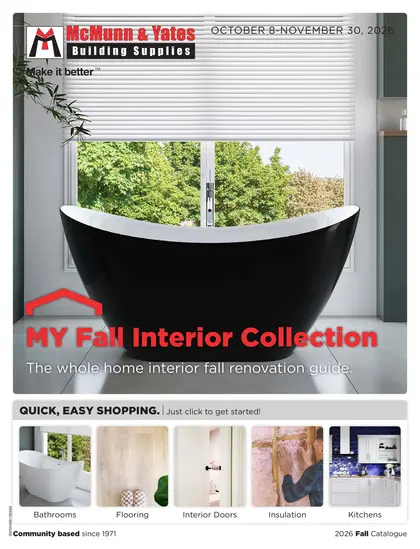McMunn & Yates Building Supplies Flyer