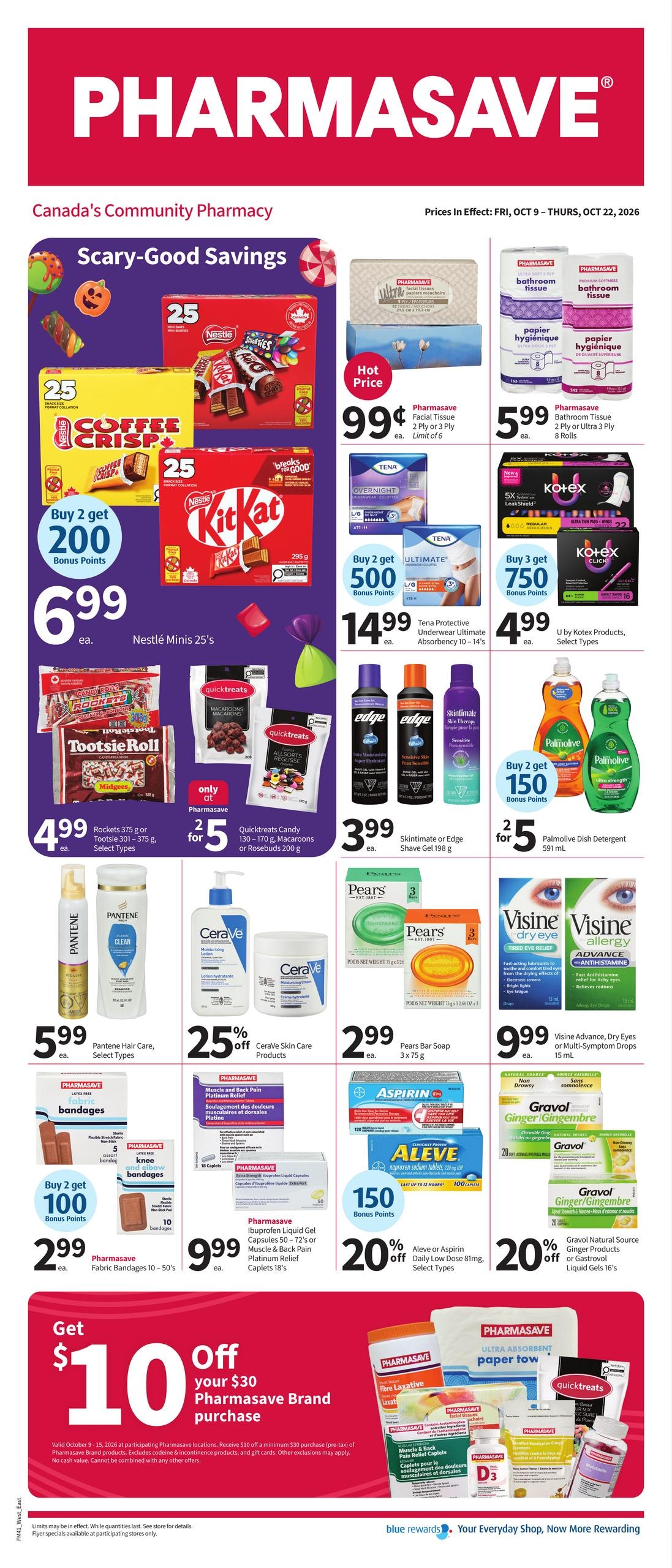 Pharmasave flyer page 1