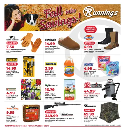 Runnings Fall Into Savings