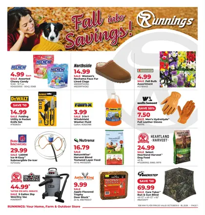 Runnings Fall Into Savings