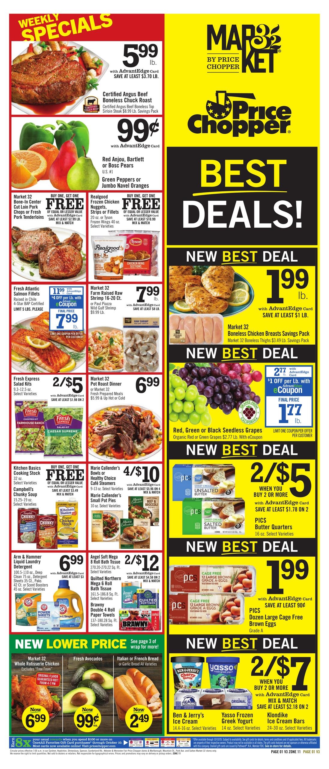 Price Chopper weekly ad page 1