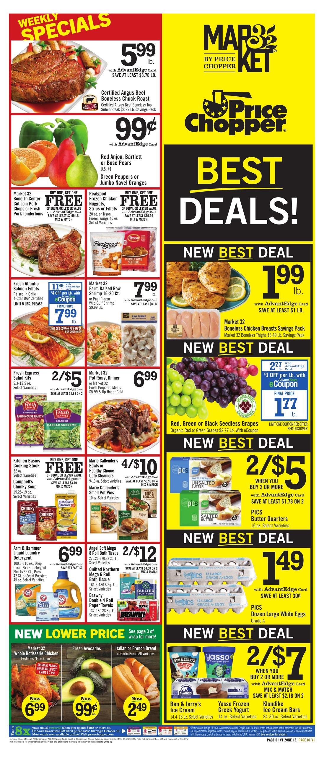 Price Chopper weekly ad page 1