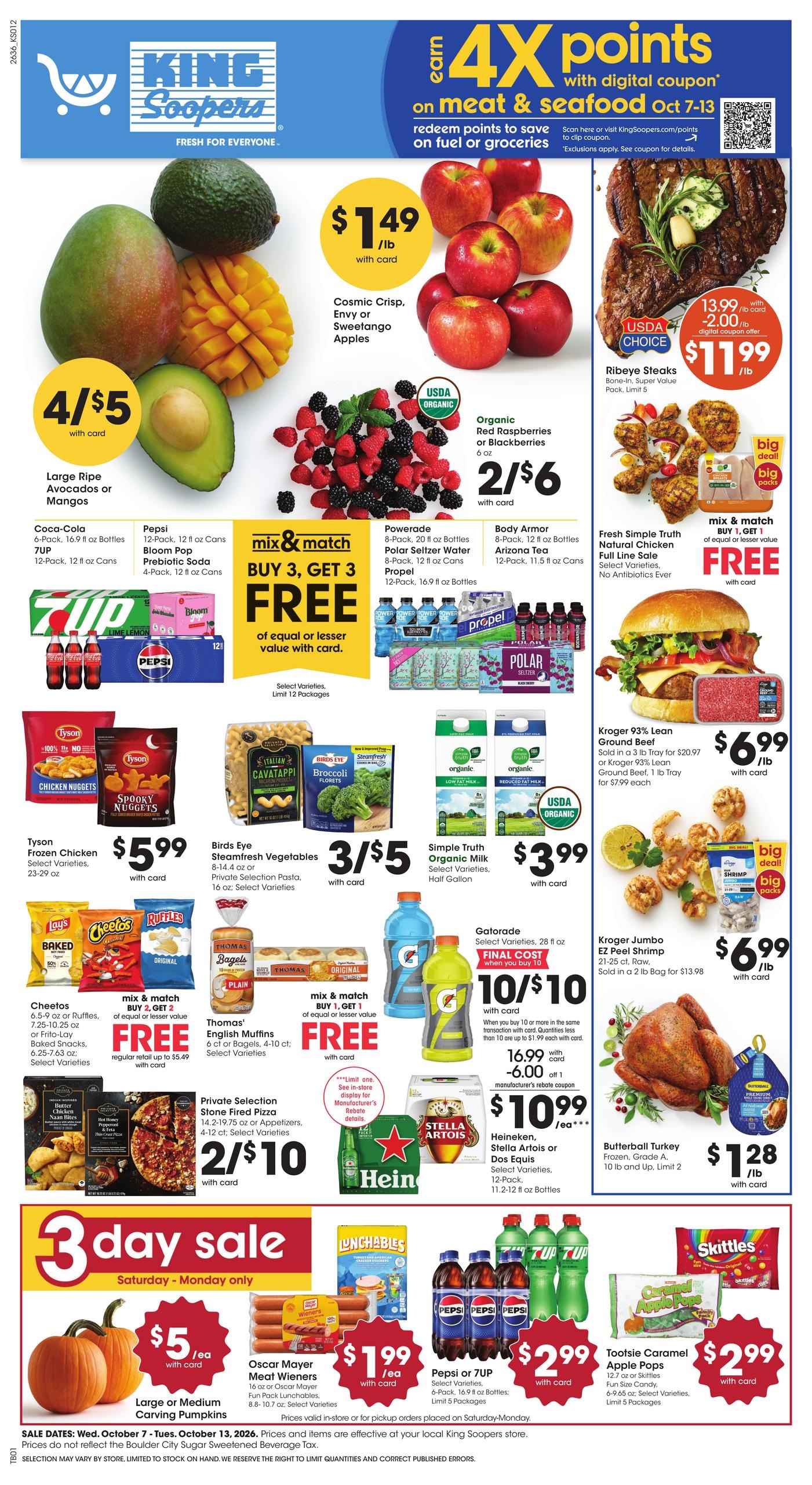King Soopers weekly ad page 1