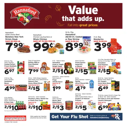 Hannaford Hannaford Week 41 Flyer - for Flipp