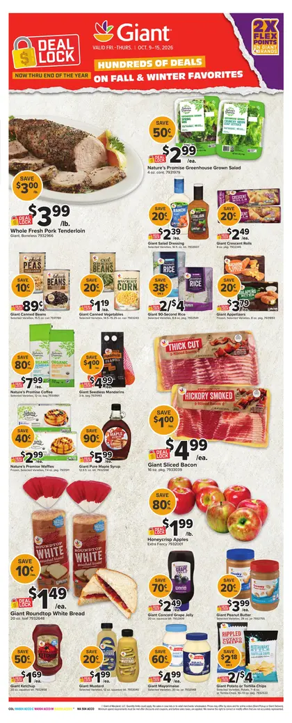 Giant Food Weekly Ad