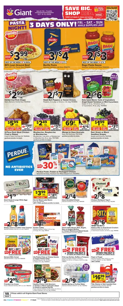 Giant Food Weekly Ad