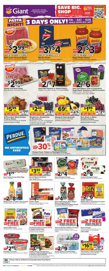 Giant Food Weekly Ad
